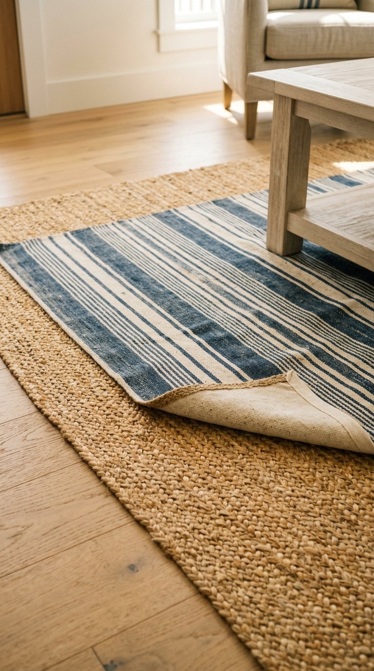 Layer Rugs in Natural Fibers