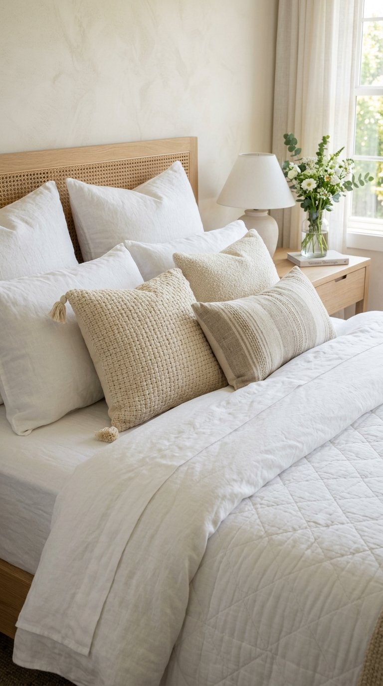 Layer Your Bedding With Multiple Textures