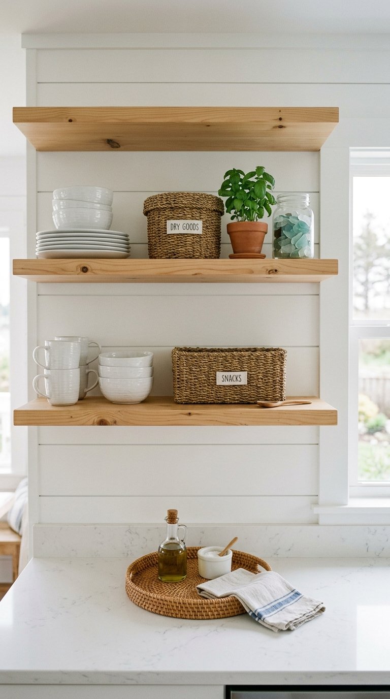 Lean Into Open Shelving for a Breezy, Accessible Display
