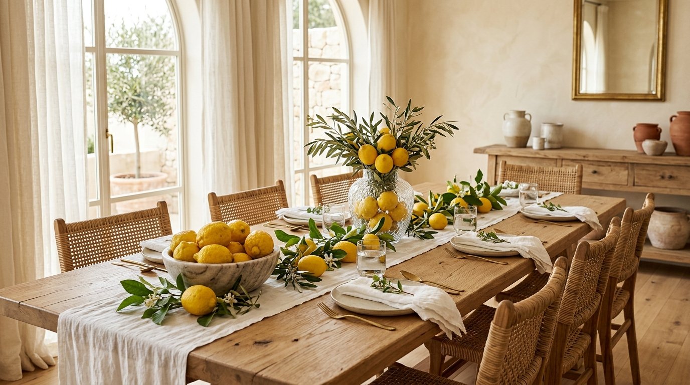 Lemon centerpiece ideas