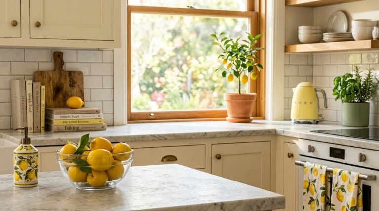 Lemon kitchen decor ideas