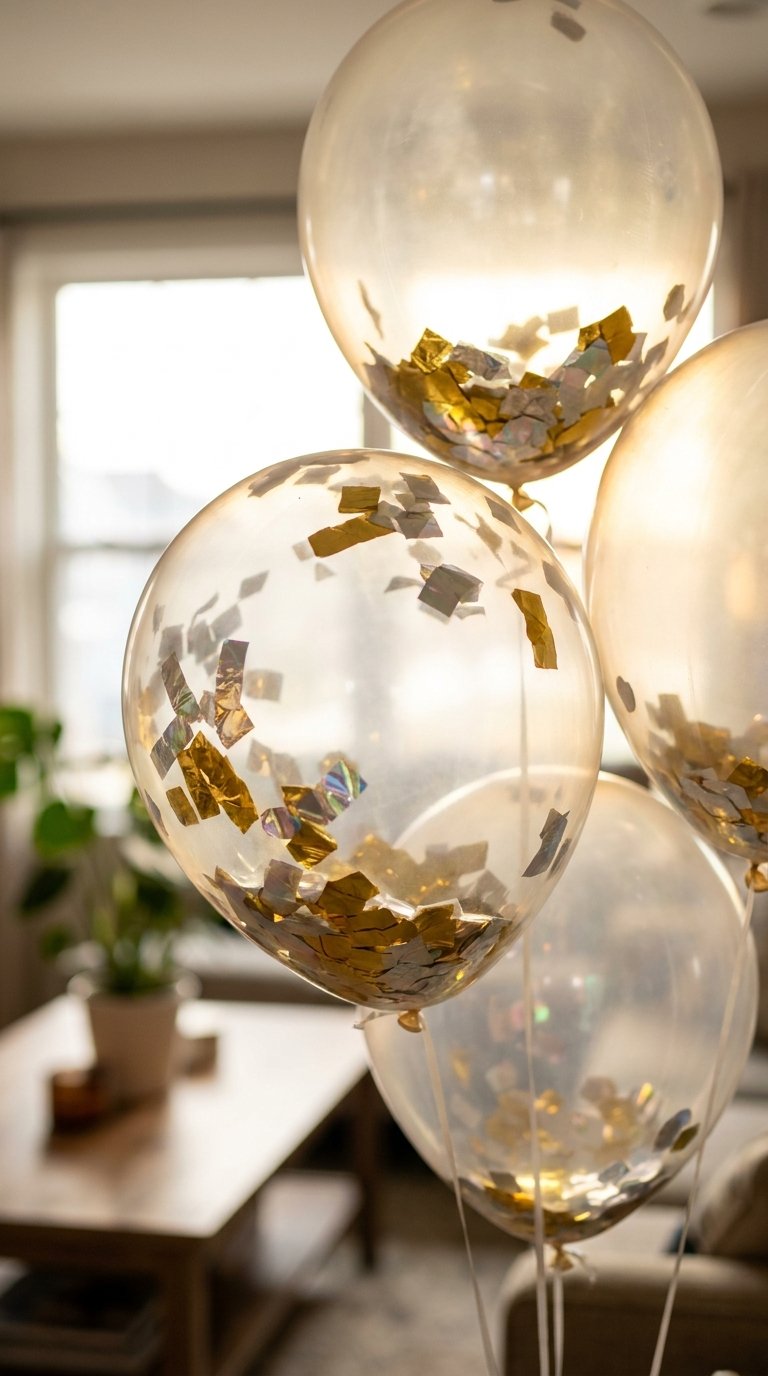 Make Confetti-Filled Balloons
