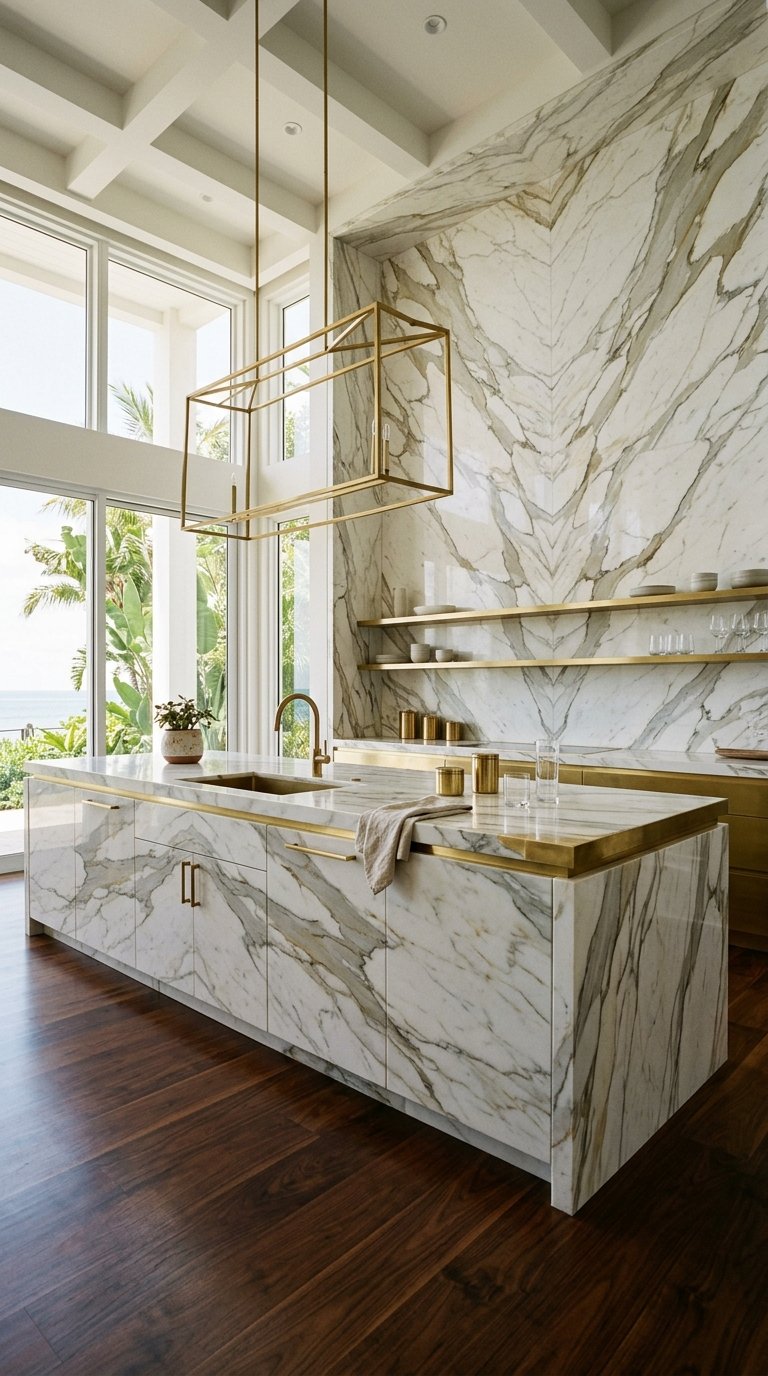 Marble or Stone Slab Back Panel