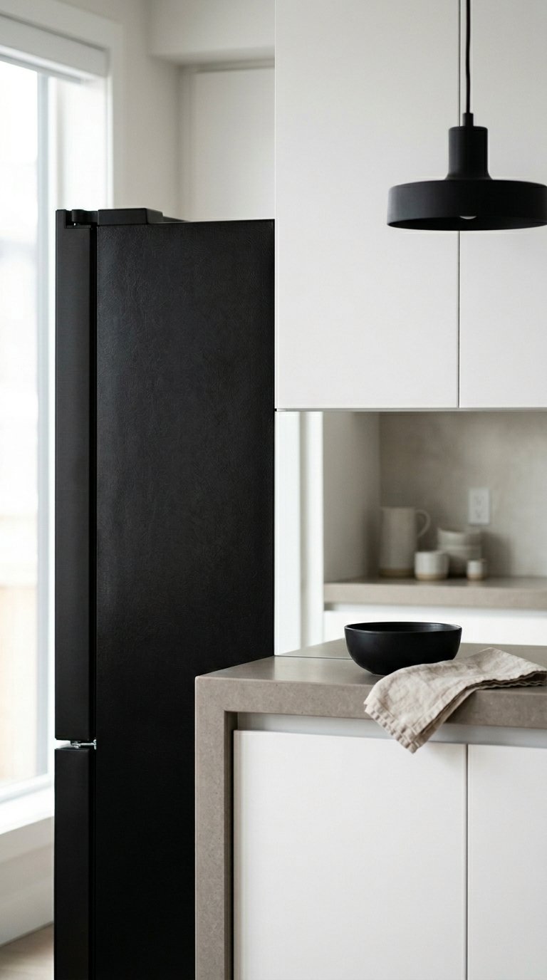 Matte Finish on All Surfaces Including Appliances