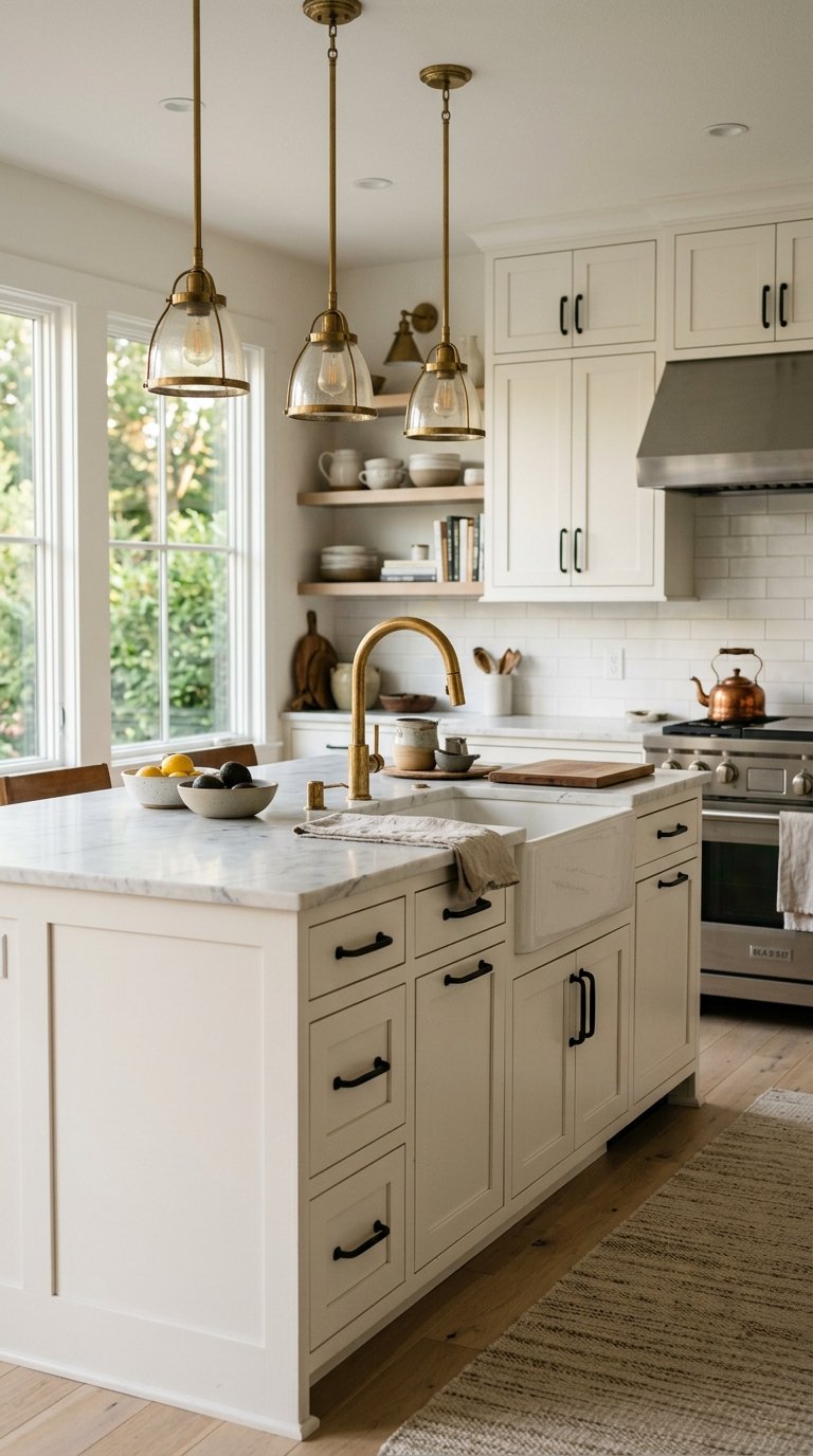Mixed Metal Hardware and Fixtures