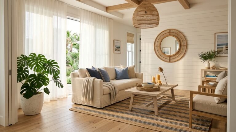 Modern Coastal Living Room Ideas