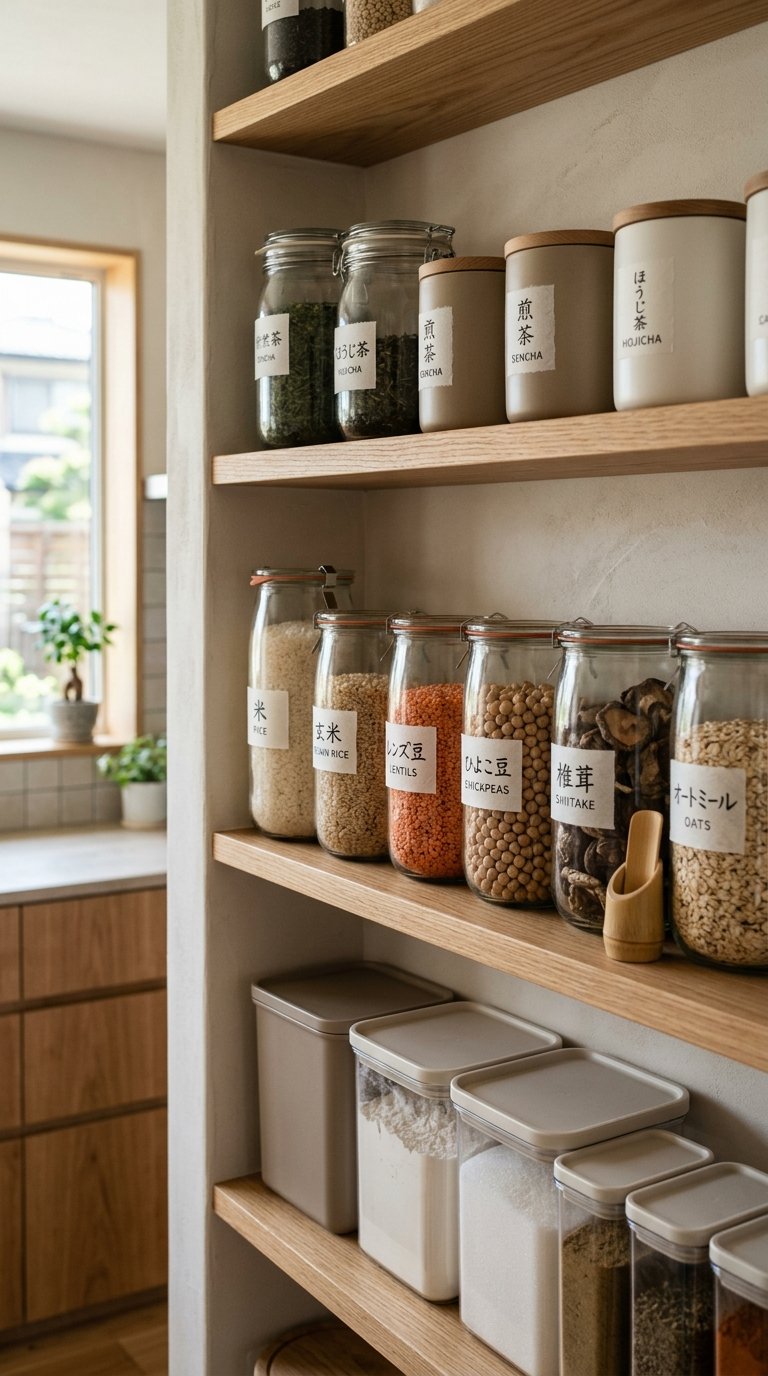 Organise with Matching Containers in Neutral Tones