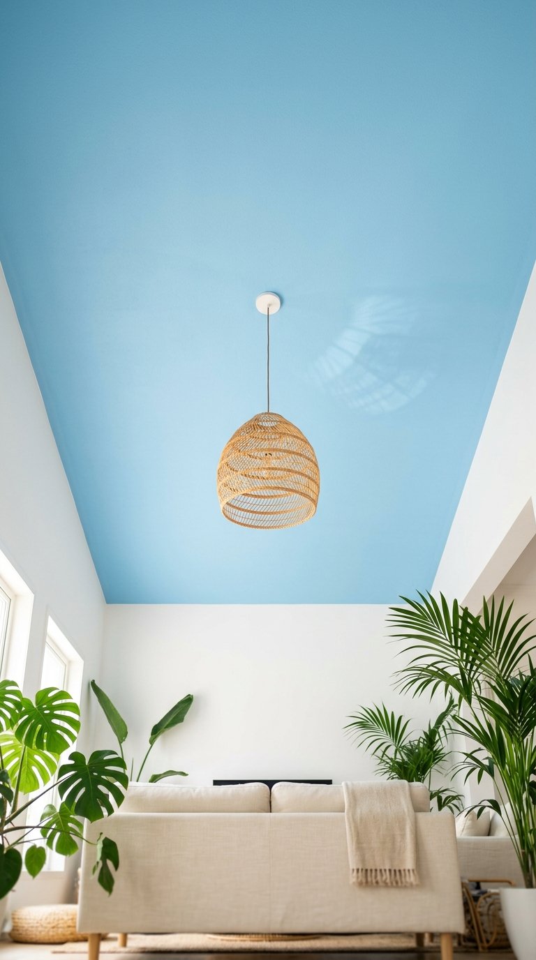 Paint Your Ceiling Sky Blue