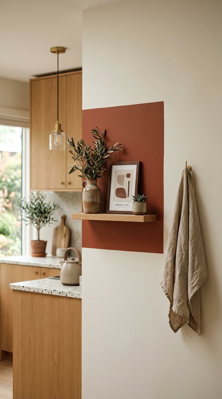 Paint a Color Block Directly on the Wall