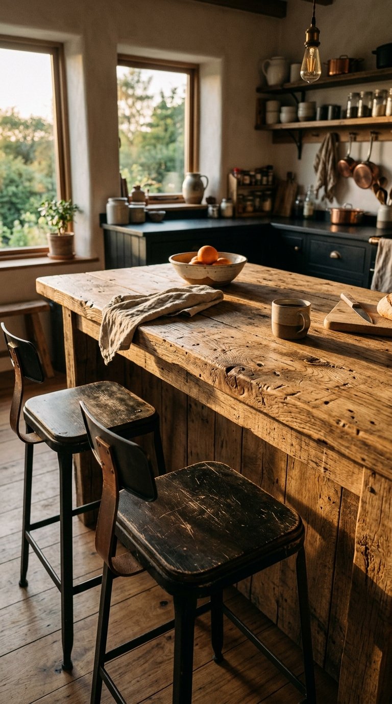 Reclaimed Wood Back Panel