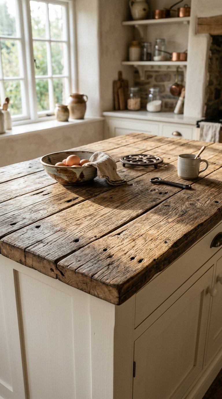 Reclaimed Wood Island Top