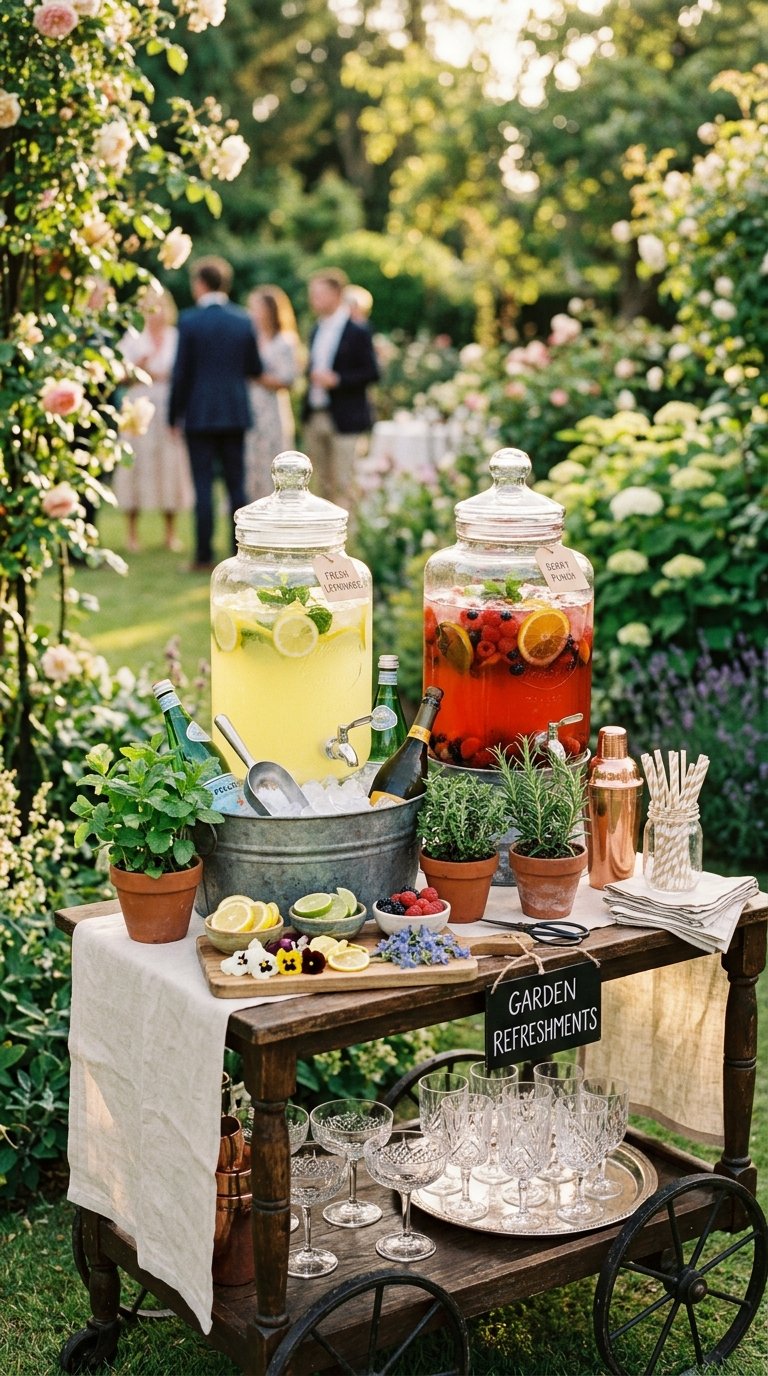 Set Up a Cocktail or Drinks Station