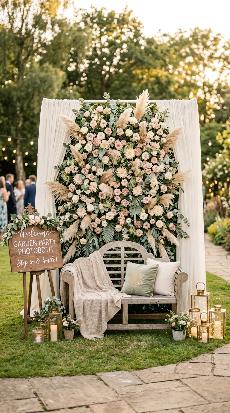 Set Up a Photo Booth Area