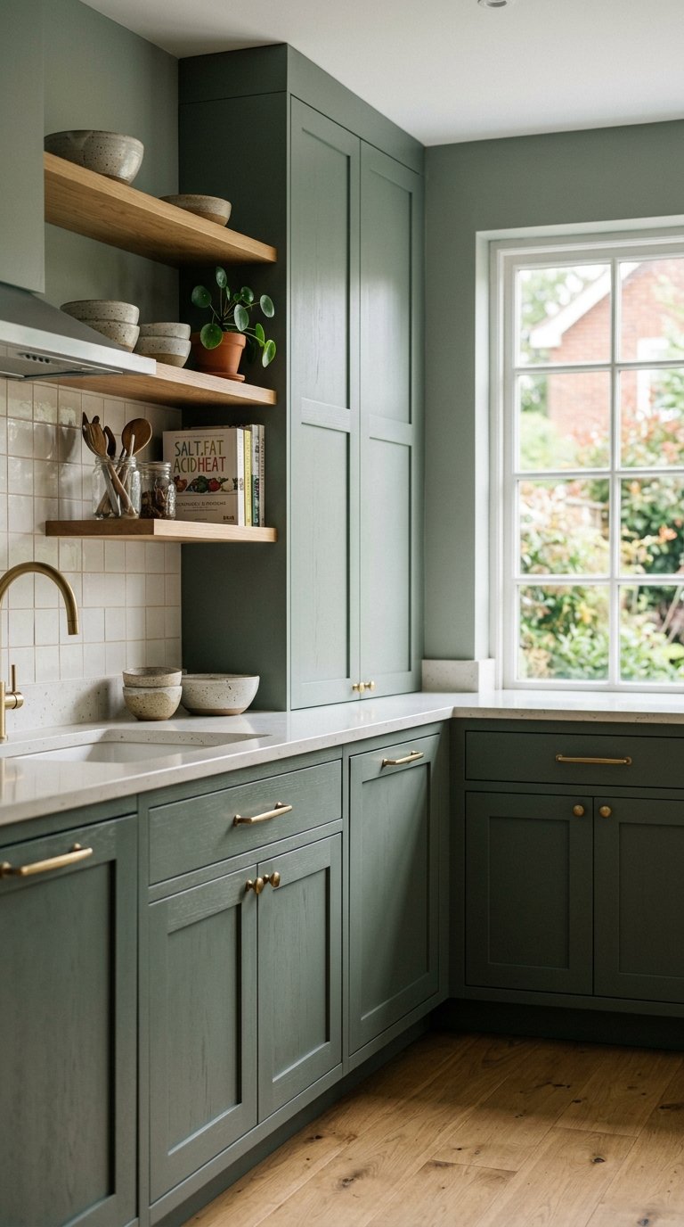 Sherwin-Williams Evergreen Fog SW 9130