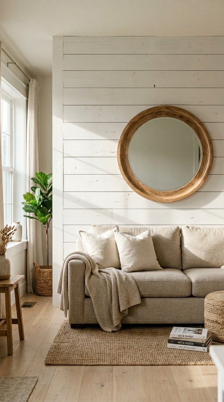 Shiplap Accent Wall