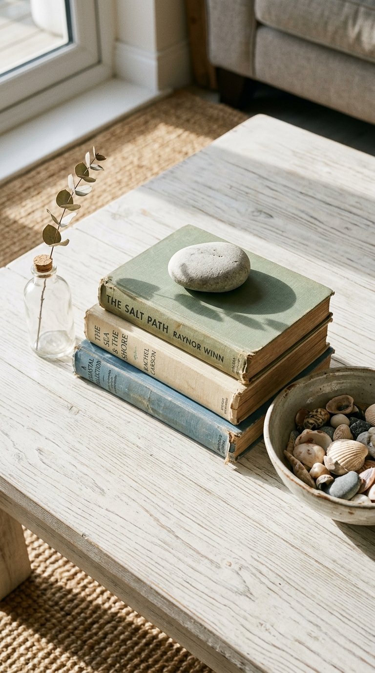 Stack Coffee Table Books on Every Surface