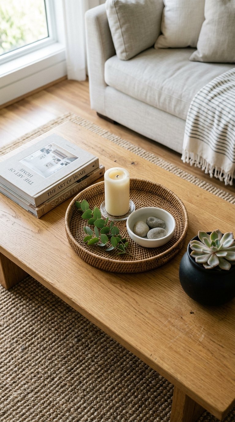 Style Your Coffee Table Like a Summer Shelf