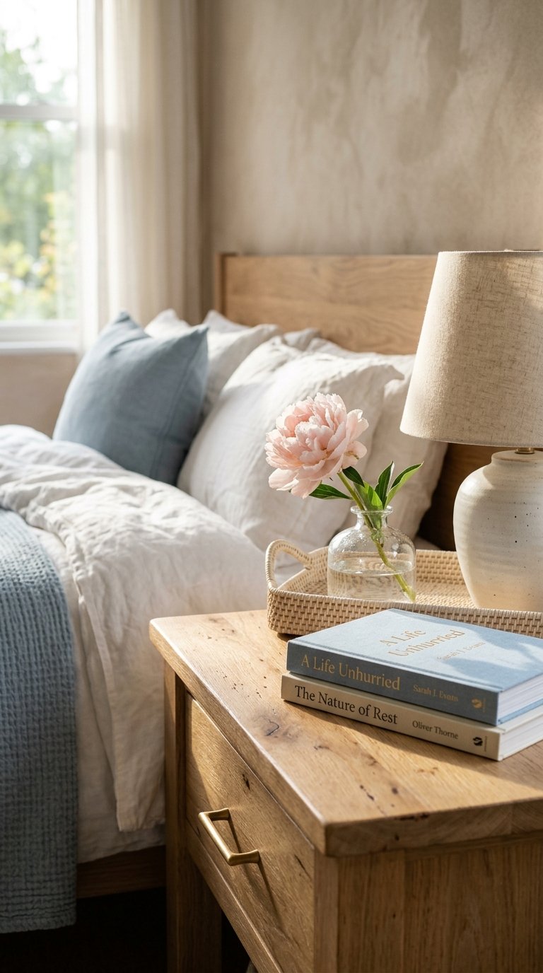 Style Your Nightstand With Summer Objects