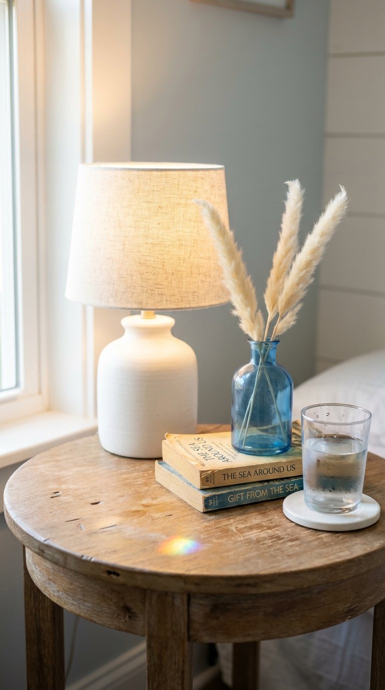 Style Your Nightstand With a Coastal Vignette