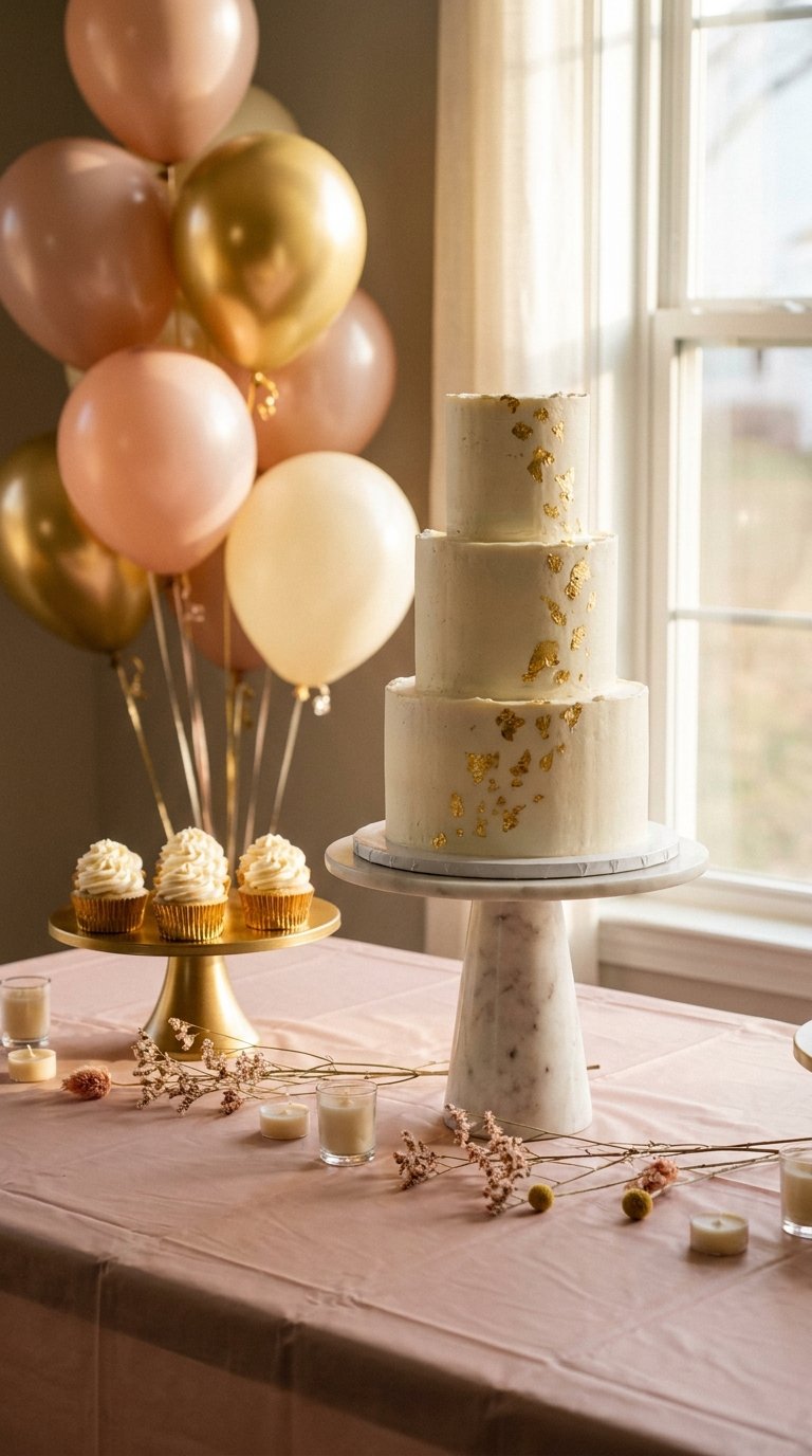 Style a Dedicated Cake Table
