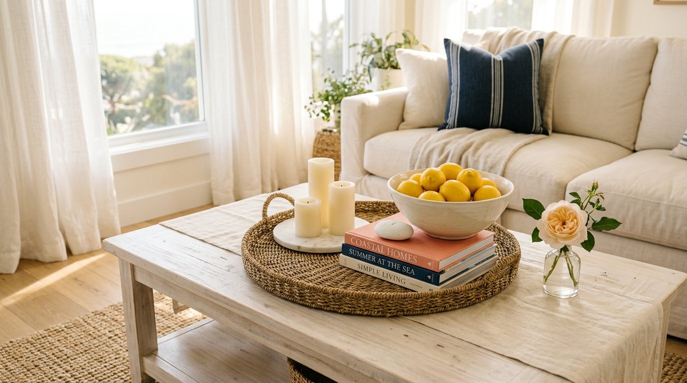Summer Coffee Table Decor Ideas