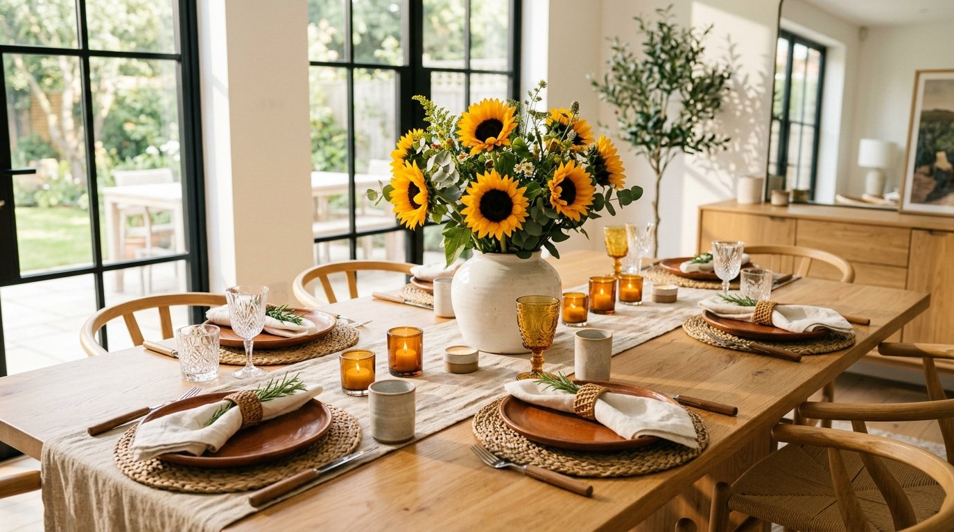 Summer Dining Table Decor Ideas