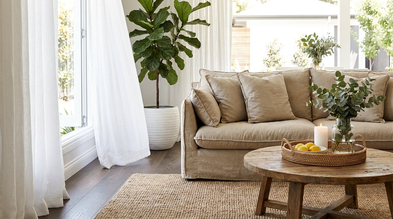 Summer living room decor ideas
