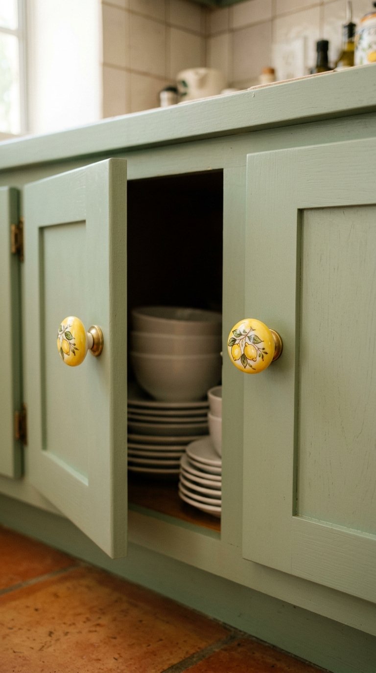  Switch to Lemon-Yellow Cabinet Hardware