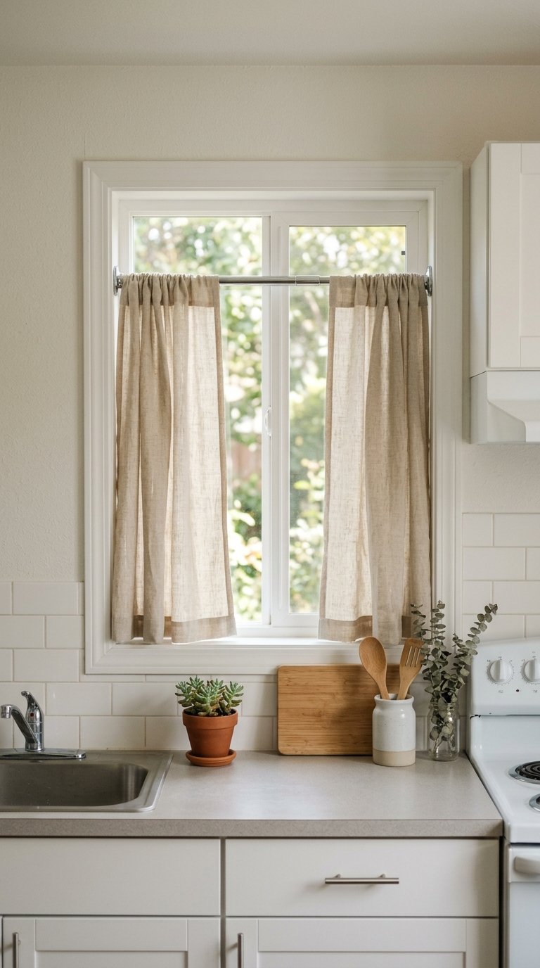 Tension Rod Curtains for Renters Who Cannot Drill