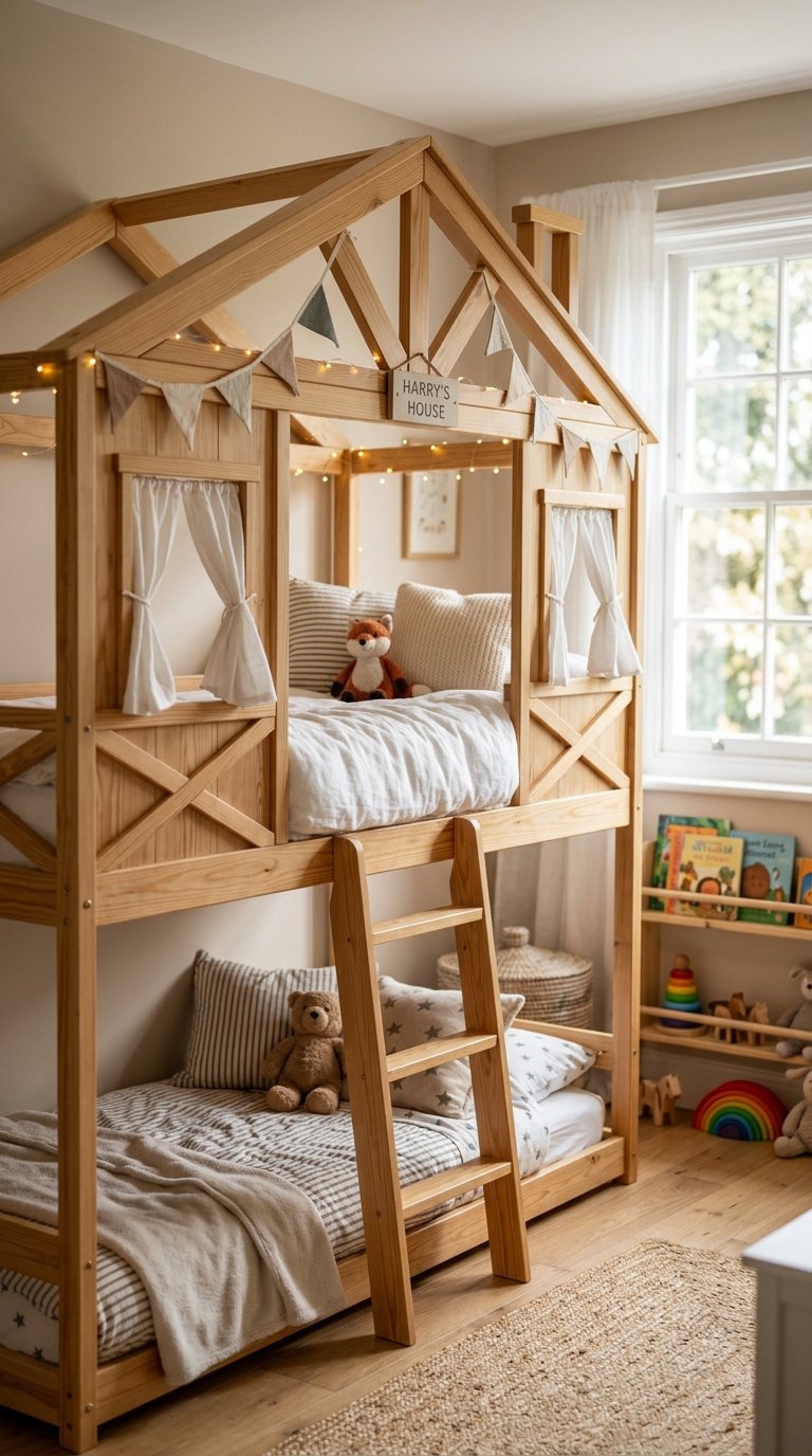 The Cabin or House Bunk Bed