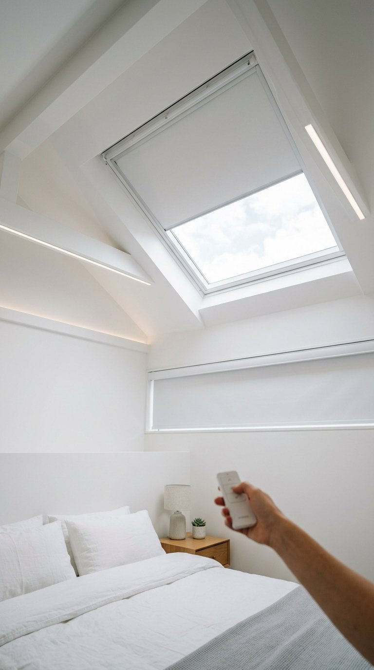 Try Motorized Blinds for Hard-to-Reach Windows