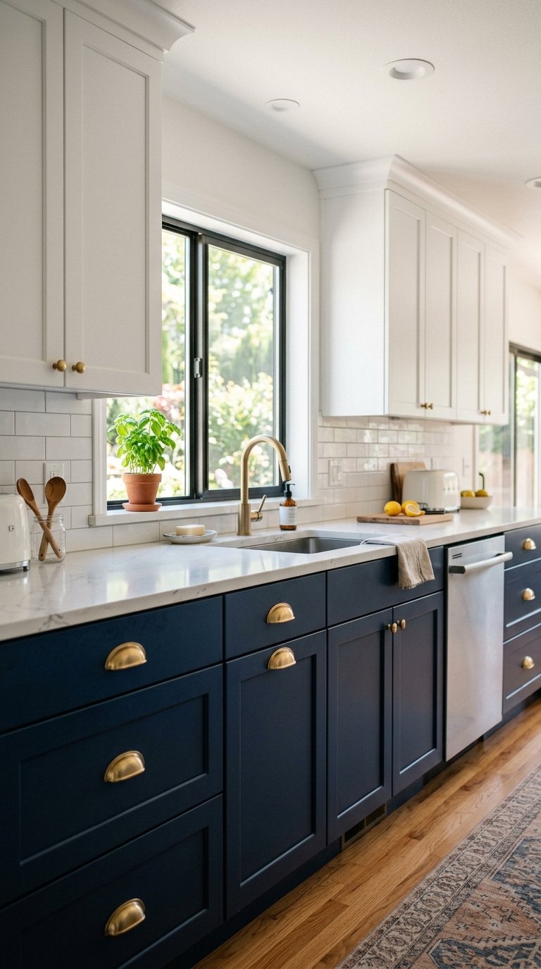 Two-Tone Cabinets That Actually Work