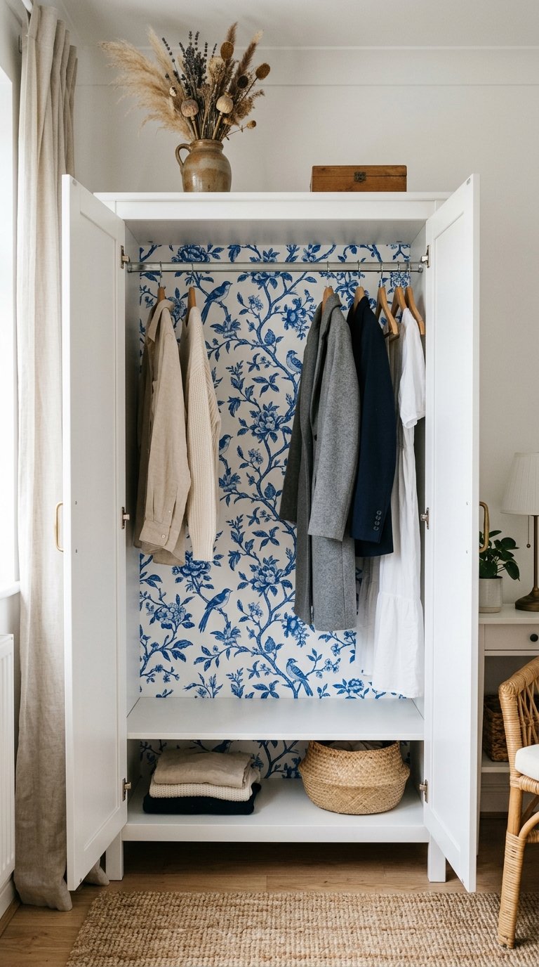 Use Chinoiserie Contact Paper on Furniture Surfaces