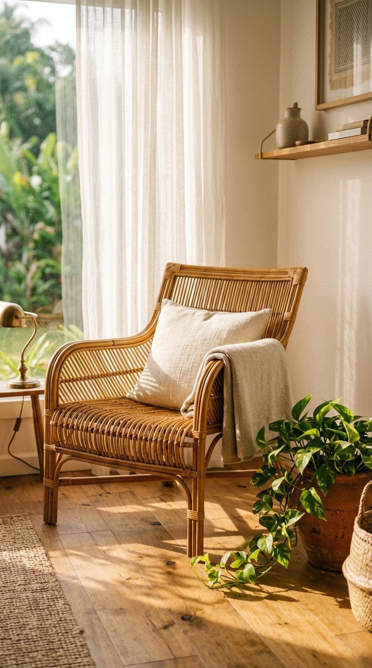 Use Rattan Furniture as Your Hero Piece