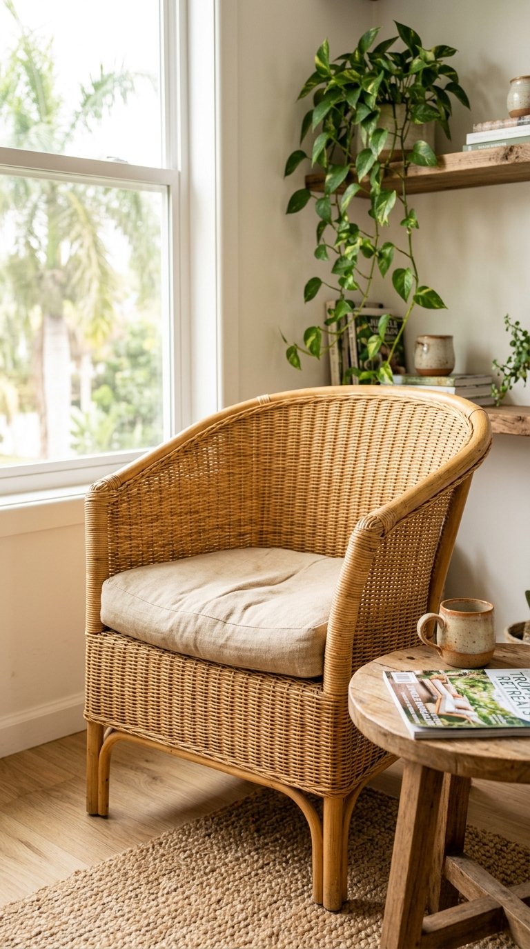 Use Rattan Furniture as Your Primary Seating