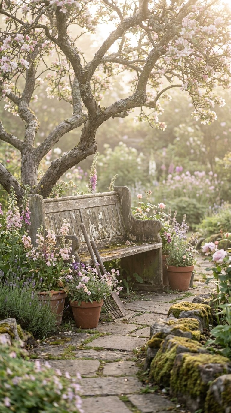 Use Repurposed or Vintage Seating