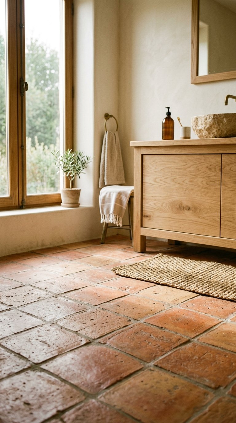 Use Terracotta Tile on the Floor