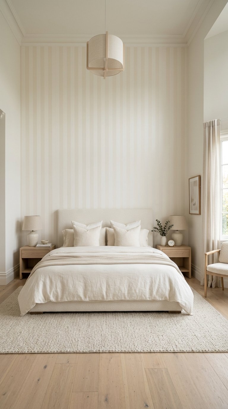 Use Vertical Stripes to Increase Perceived Height
