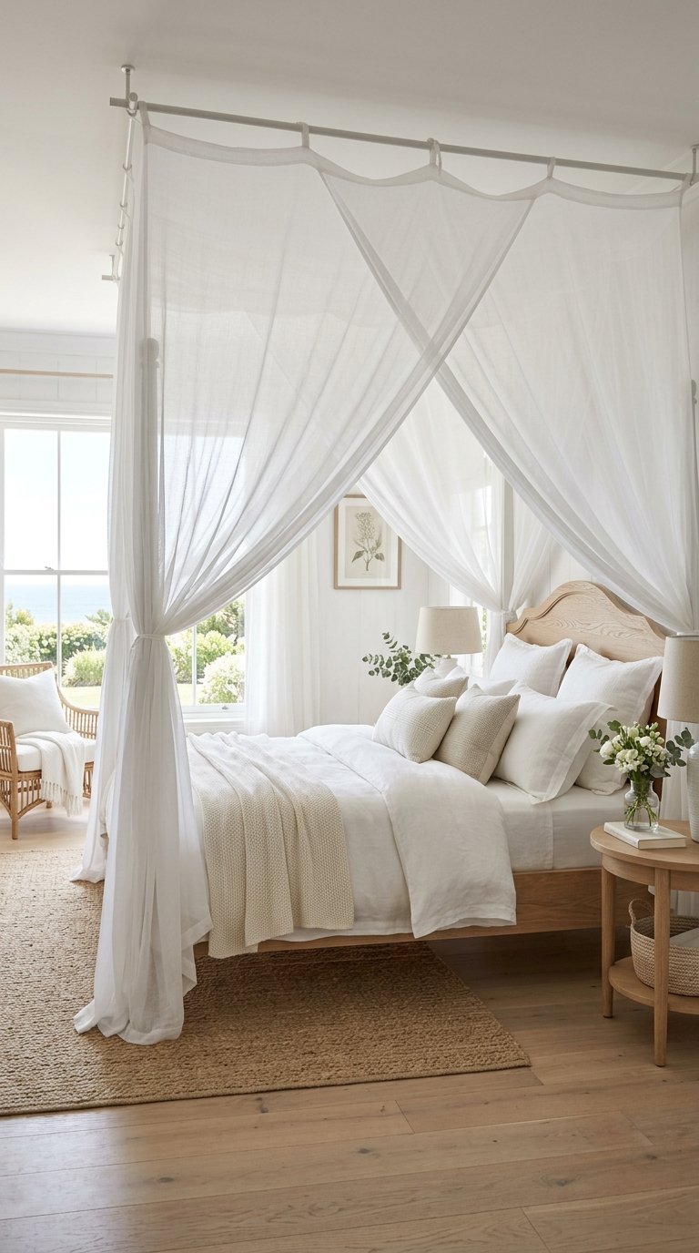 Use a Canopy or Bed Drape