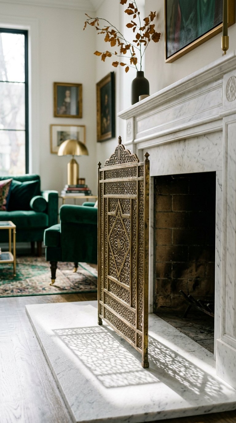 Use a Decorative Screen as Art