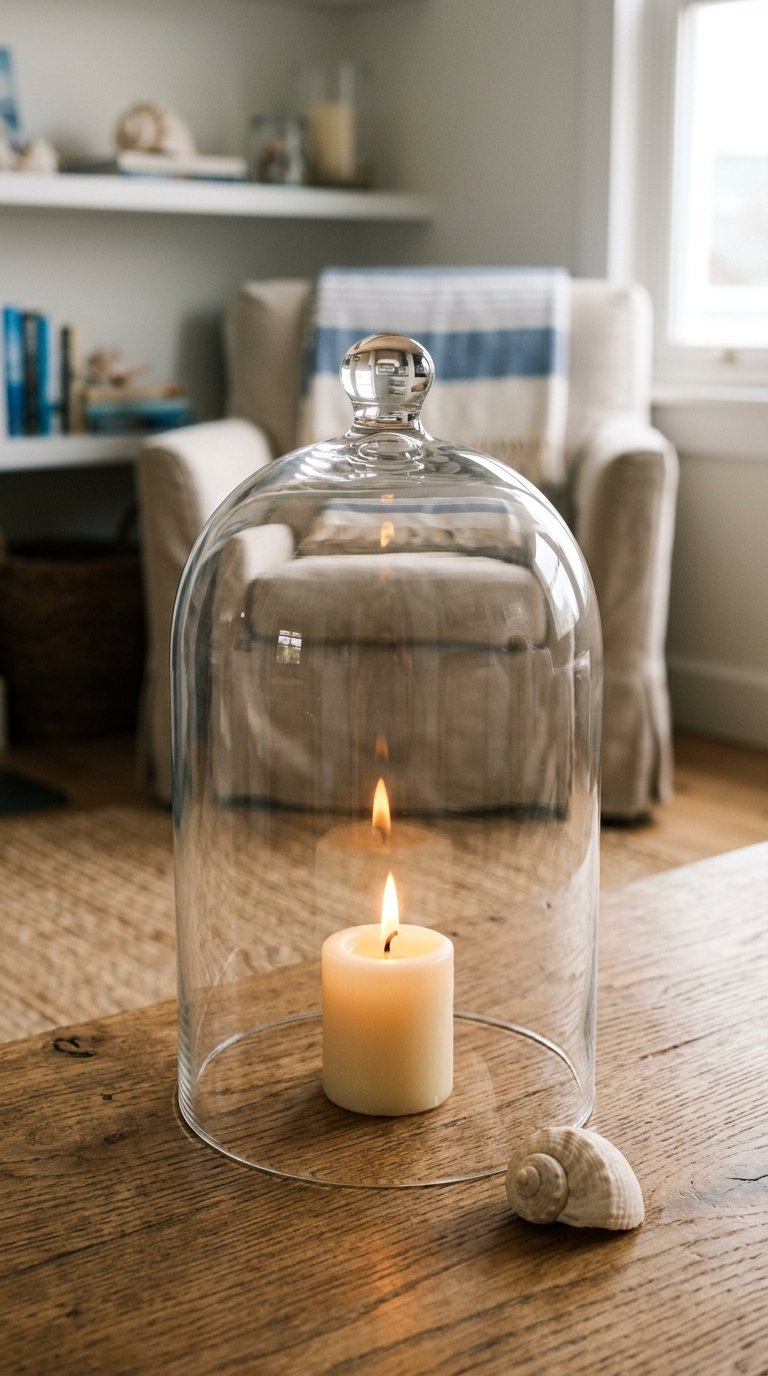Use a Glass Cloche for Display