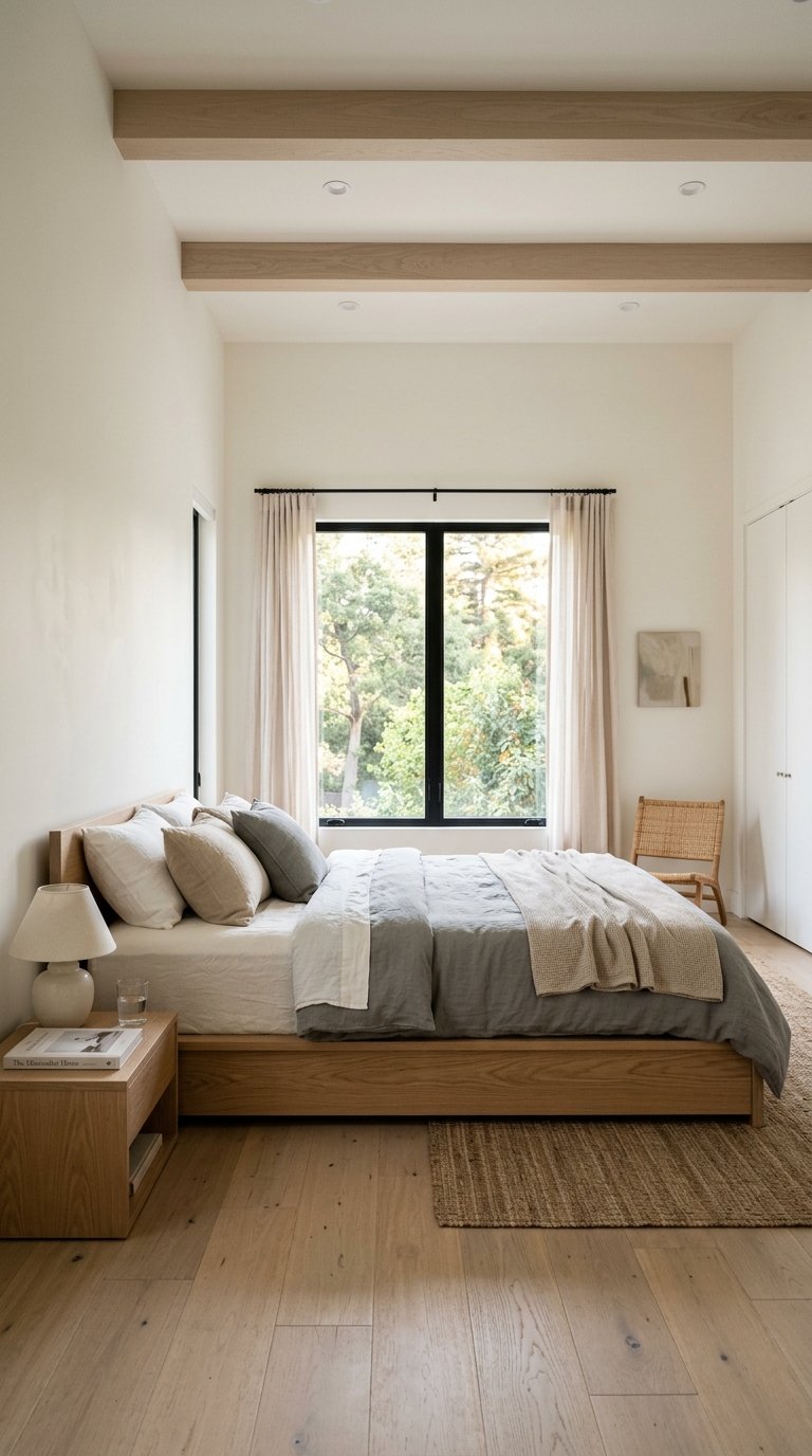 Use a Low-Profile Bed Frame