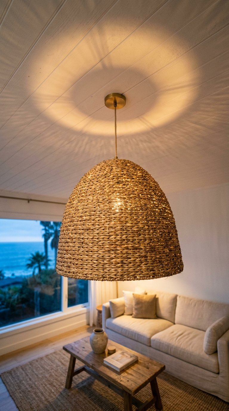 Woven Pendant Lighting