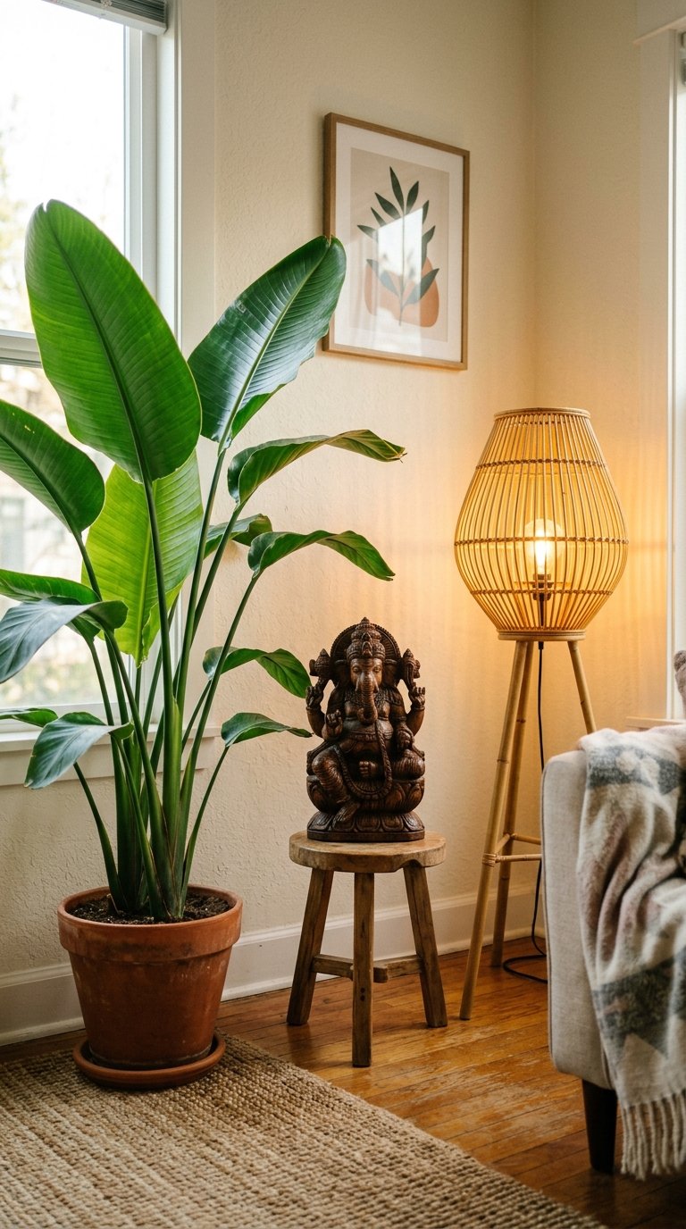 Create a Corner Vignette With Three Key Elements