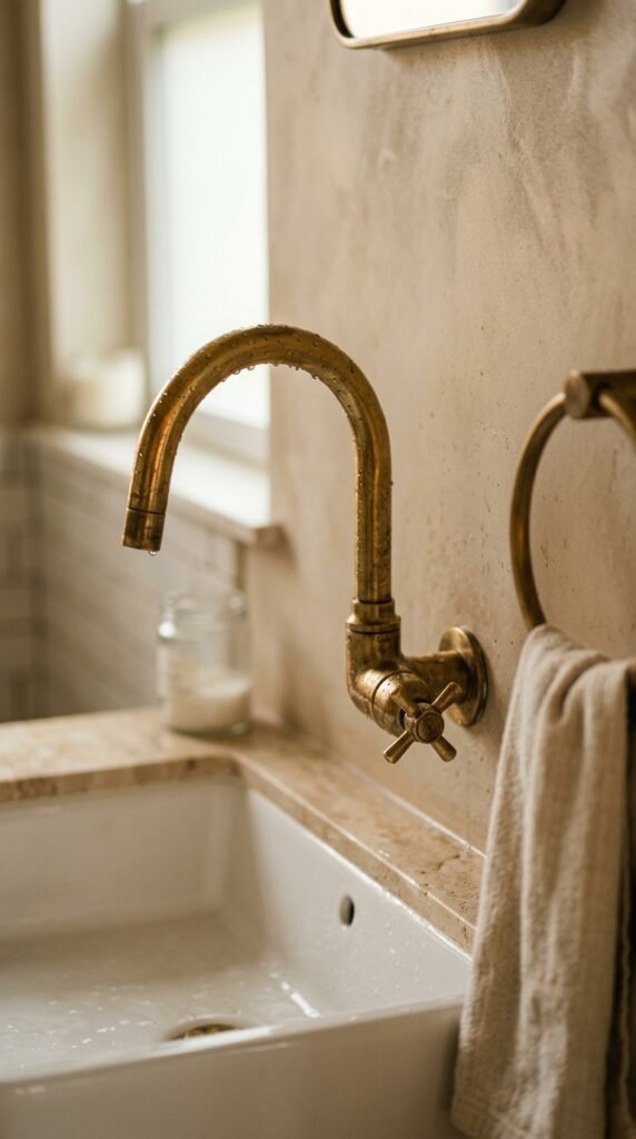 Add Brass or Bronze Fixtures