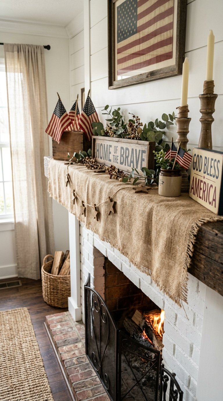  Add Texture With a Burlap Runner