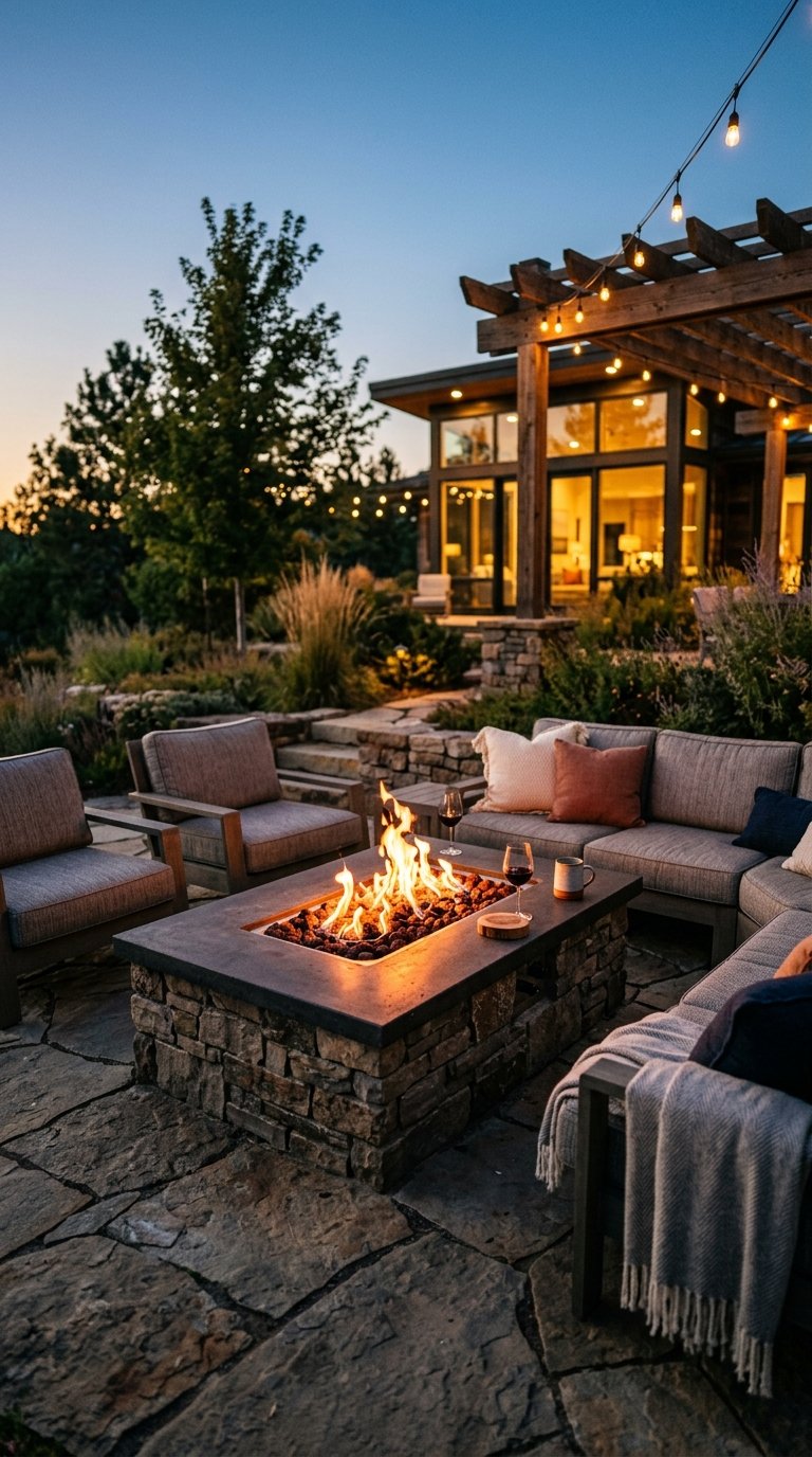 Add a Fire Pit as Your Focal Point