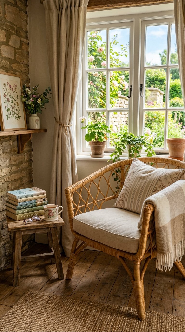 Add a Rattan or Wicker Chair to Any Room
