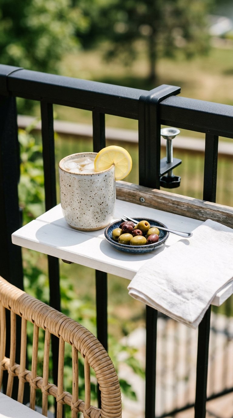 Add a Side Table to Every Seat on the Deck