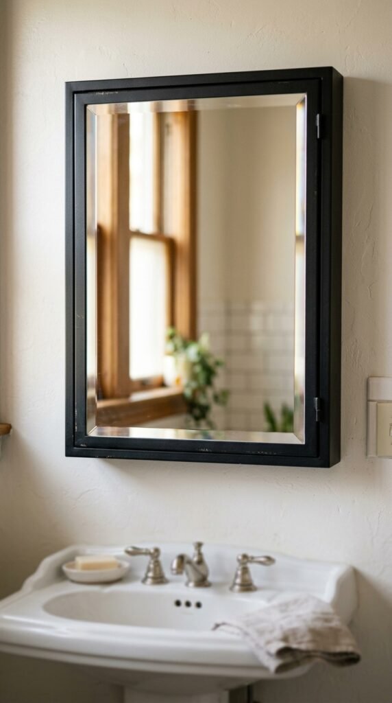 Add a Vintage-Style Medicine Cabinet